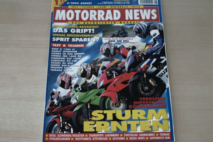 Motorrad News 08/2004